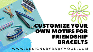 FSL Friendship Bracelet MOD MOTIFS- In the Hoop Freestanding Lace Bracelet in Three Sizes FOR STITCH ARTIST USERS