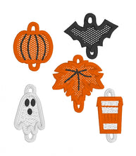 Fall Fun BUNDLE SET de CINQ boucles d’oreilles Double Dangle et MINI FSL - Boucles d’oreilles en dentelle autoportantes In the Hoop