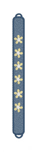 FSL Friendship Bracelet Hippie Flowers - In the Hoop Freestanding Lace Bracelet in Three Sizes