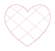 Corazones NICU o Hotpad en forma de corazón y alfombra de taza