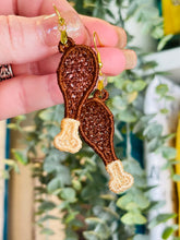 Boucles d’oreilles FSL Turkey Leg - Boucles d’oreilles en dentelle autoportantes In the Hoop