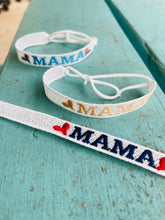 FSL Pulsera de la Amistad MAMA- Pulsera de encaje independiente en el aro en tres tamaños