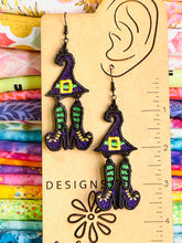 Witch Dangles FSL Boucles d’oreilles SET- Boucles d’oreilles en dentelle autoportantes dans le cerceau