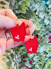 Boucles d’oreilles Texas FSL - Boucles d’oreilles en dentelle autoportantes In the Hoop