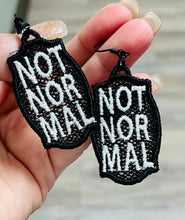 Boucles d’oreilles FSL pas normales - Boucles d’oreilles en dentelle autoportantes In the Hoop