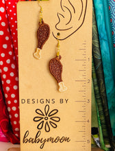 Boucles d’oreilles FSL Turkey Leg - Boucles d’oreilles en dentelle autoportantes In the Hoop