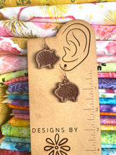 Boucles d’oreilles Pan Dulce Puerquito FSL - Boucles d’oreilles en dentelle autoportantes In the Hoop