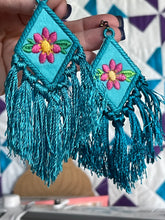 Pendientes Fiesta Diamond FELTY FSL - Pendientes de encaje independientes en el aro