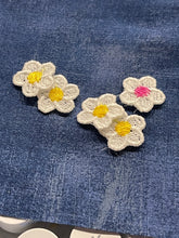 Boucles d’oreilles Flower Studs FSL - Boucles d’oreilles en dentelle autoportantes In the Hoop