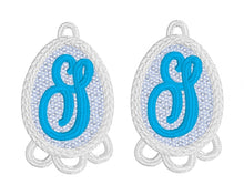 Boucles d’oreilles Blank Cascarone Eggs FSL - Boucles d’oreilles en dentelle autoportantes In the Hoop