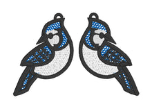 Boucles d’oreilles Bluejay FSL - Boucles d’oreilles en dentelle autoportantes In the Hoop