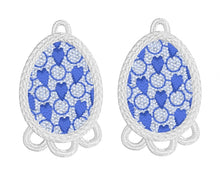 Pendientes Hearts Cascarone Eggs FSL - Pendientes de encaje independientes en el aro