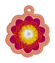 Boucles d’oreilles Wild Primrose FSL - Boucle d’oreille et pendentif en dentelle autoportants - Projet de broderie In the Hoop