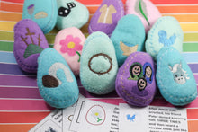 Huevos de resurrección - 4x4 en el diseño de bordado de aro SET