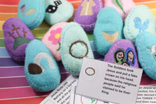 Huevos de resurrección - 4x4 en el diseño de bordado de aro SET