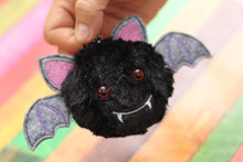 Bat Fluffy Puff - Diseño de bordado en el aro