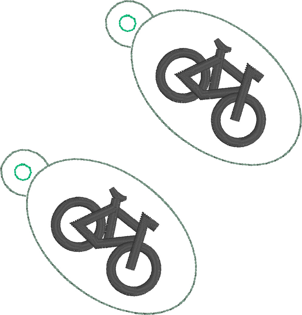 Bike Eyelet Tag Large and Small Designs By Babymoon