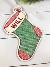 Stocking Sketch Fill Ornament for 4x4 hoops