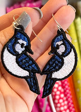 Boucles d’oreilles Bluejay FSL - Boucles d’oreilles en dentelle autoportantes In the Hoop