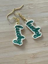 Boucles d'oreilles Lucky Charm FSL - Boucles d'oreilles en dentelle autoportantes In the Hoop