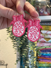 FSL Easter Eggs Earrings and Ornaments BUNDLE SET- In the Hoop Freestanding Lace Earrings