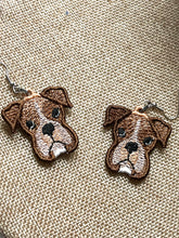 Boucles d’oreilles Boxer FSL - Boucles d’oreilles en dentelle autoportantes In the Hoop