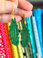 Boucles d’oreilles Pickles FSL - Boucles d’oreilles en dentelle autoportantes In the Hoop
