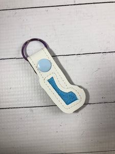 Tiny Delaware snap tab In The Hoop embroidery design