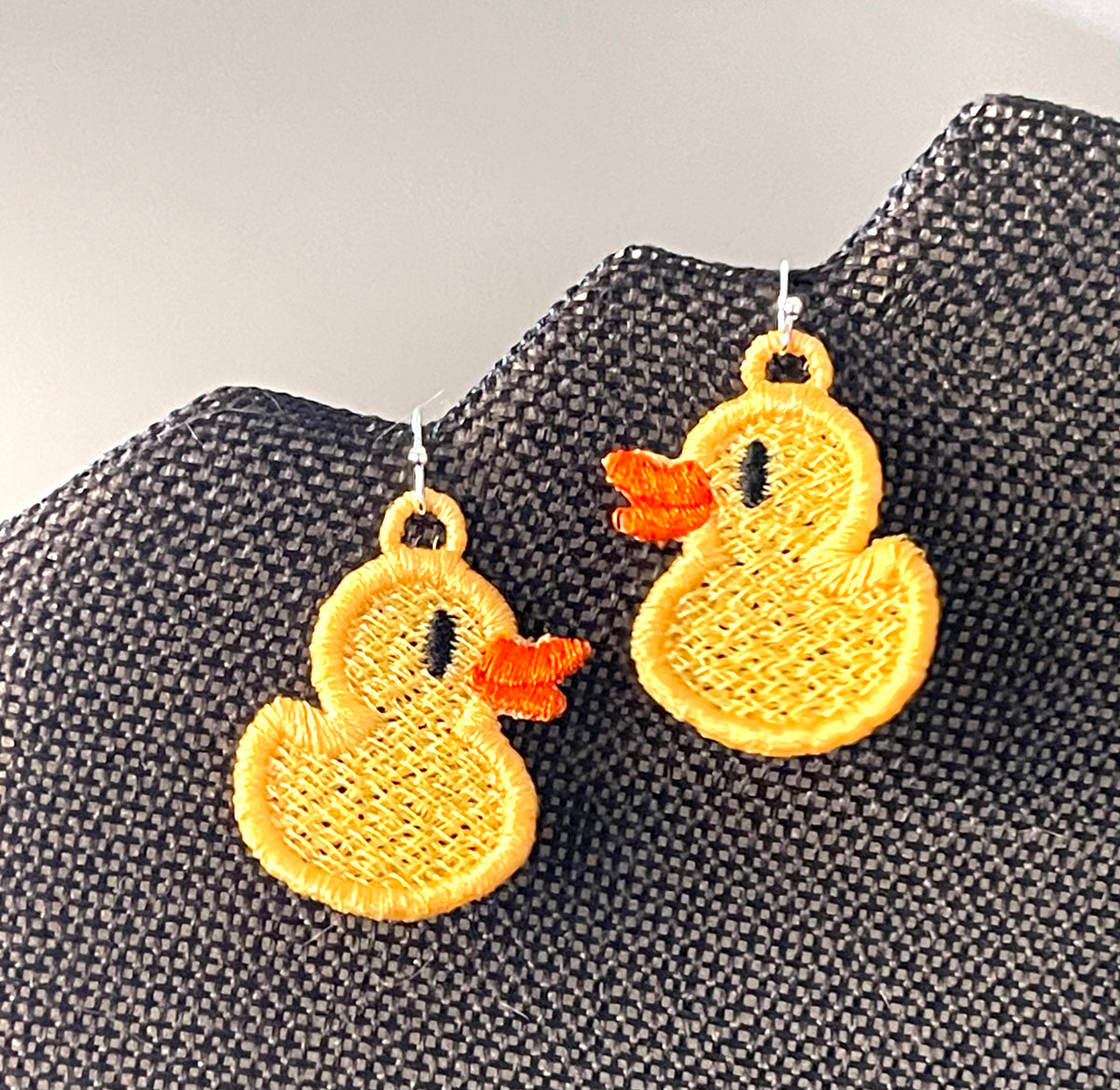 Rubber Ducky Duck Farm Animal Stud Earrings Gift, Women's, Size: One Size