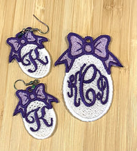 FSL Easter Eggs Earrings and Ornaments BUNDLE SET- In the Hoop Freestanding Lace Earrings