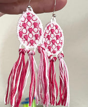 Pendientes Hearts Cascarone Eggs FSL - Pendientes de encaje independientes en el aro