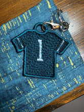 Football Jersey Freestanding Lace Ornament Pendant or Bookmark for 4x4 hoops