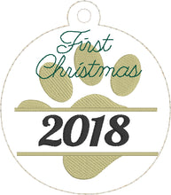 Ornement de Noël Pets First pour cerceaux 4x4