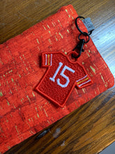 Football Jersey Freestanding Lace Ornament Pendant or Bookmark for 4x4 hoops