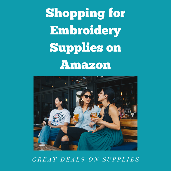 Goodies Amazon pour la broderie