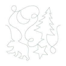 Woodland Night Edge To Edge Machine Embroidery Quilting Files