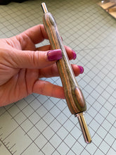 Green Layered Handmade Double Ended Sewing Tool