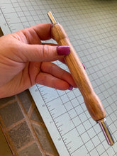 Oak Double Thumbstop Handmade Double Ended Sewing Tool