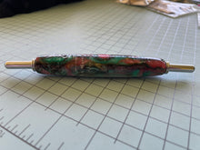 Acrylic Candy-Swirl Handmade Double Ended Sewing Tool