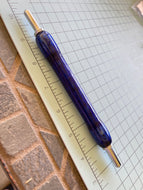 Blue Oak Double Thumbstop Handmade Double Ended Sewing Tool