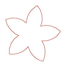 Puffy Leaf Stuffies 4x4 y 5x7 en el diseño de bordado de aro SET