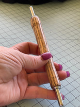 Oak Single Thumbstop Handmade Double Ended Sewing Tool