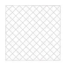 Flower Mylar encaje independiente Suncatcher o marcador para aros 4x4