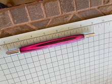 Pink/Gray-Layered Handmade Double Ended Sewing Tool