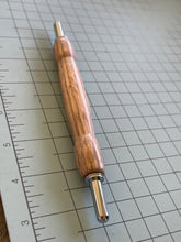 Oak Double Thumbstop Handmade Double Ended Sewing Tool