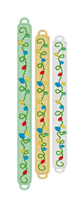 FSL Friendship Bracelet Lights - In the Hoop Freestanding Lace Bracelet in Three Sizes