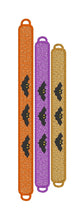 FSL Friendship Bracelet Bats - In the Hoop Freestanding Lace Bracelet in Three Sizes