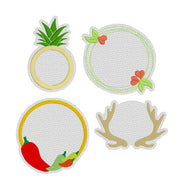AG Class Pack Monogram on Cuddle® Minky Bundle Pack of Designs