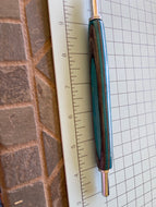 Blue/Gray-Layered Handmade Double Ended Sewing Tool