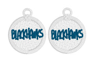 Pendientes WARRIORS FSL - Pendientes de encaje independientes en el aro
